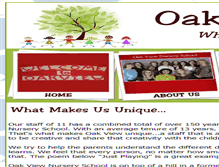Tablet Screenshot of oakviewkids.org